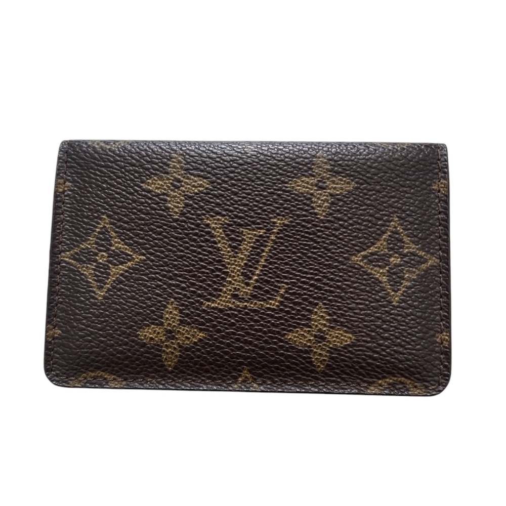 Louis Vuitton monogram brown card case wallet - Picture 1 of 7